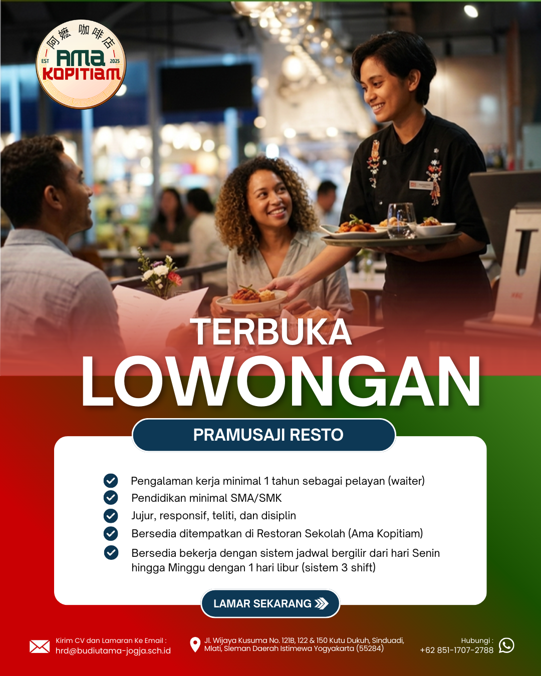 Pramusaji Resto Sekolah